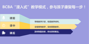 北大医疗脑健康行为发展教研中心，为自闭症儿童提供入园、入户、入校系统服务