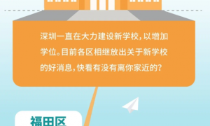 一大波公办学位正在赶来!深圳10+1区新改扩建学校一览!